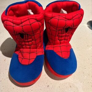 Red and Blue Spider-Man Slippers